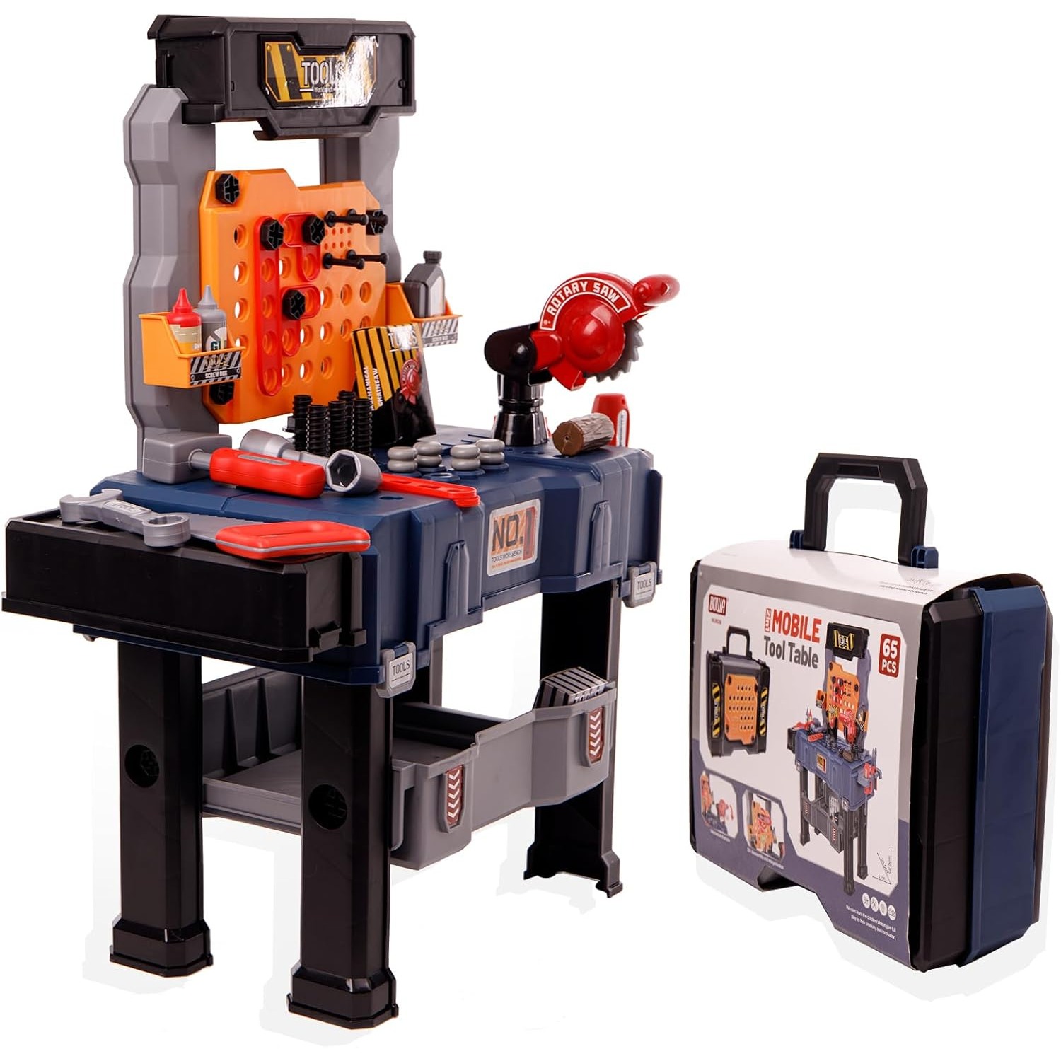 Tools Workshop For Kids - Juego de banco de herramientas para