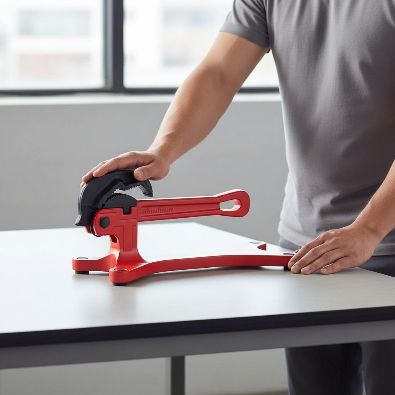 Tool Workshop - Llave de tubo autoblocante portátil, llave