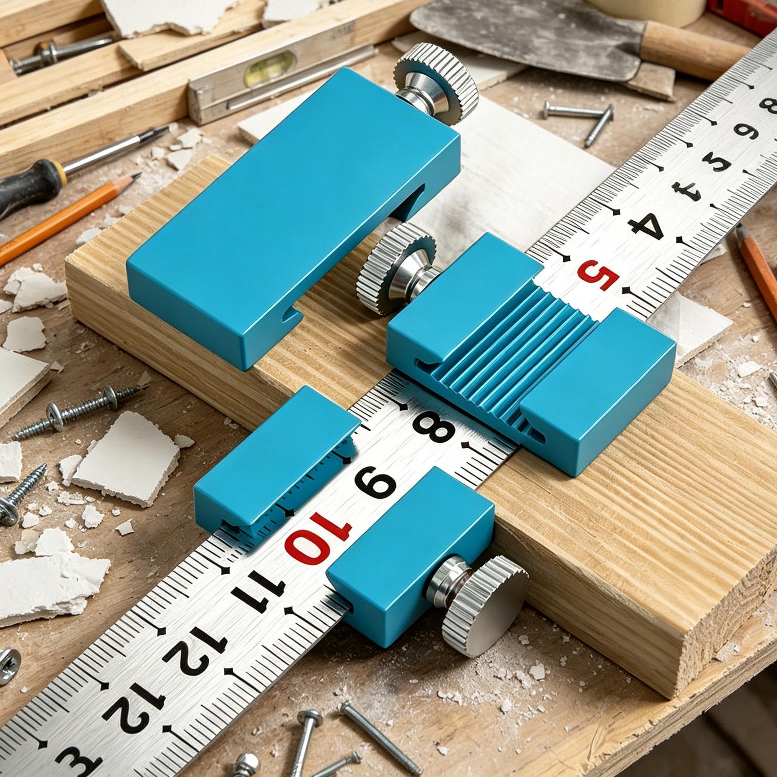 Tools For Woodworking Workshop - Herramientas de Carpintería: Regla de Carpintería,