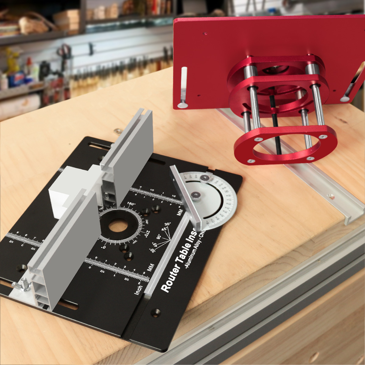 Router Table Insert - Nueva Placa de Inserción para Mesa