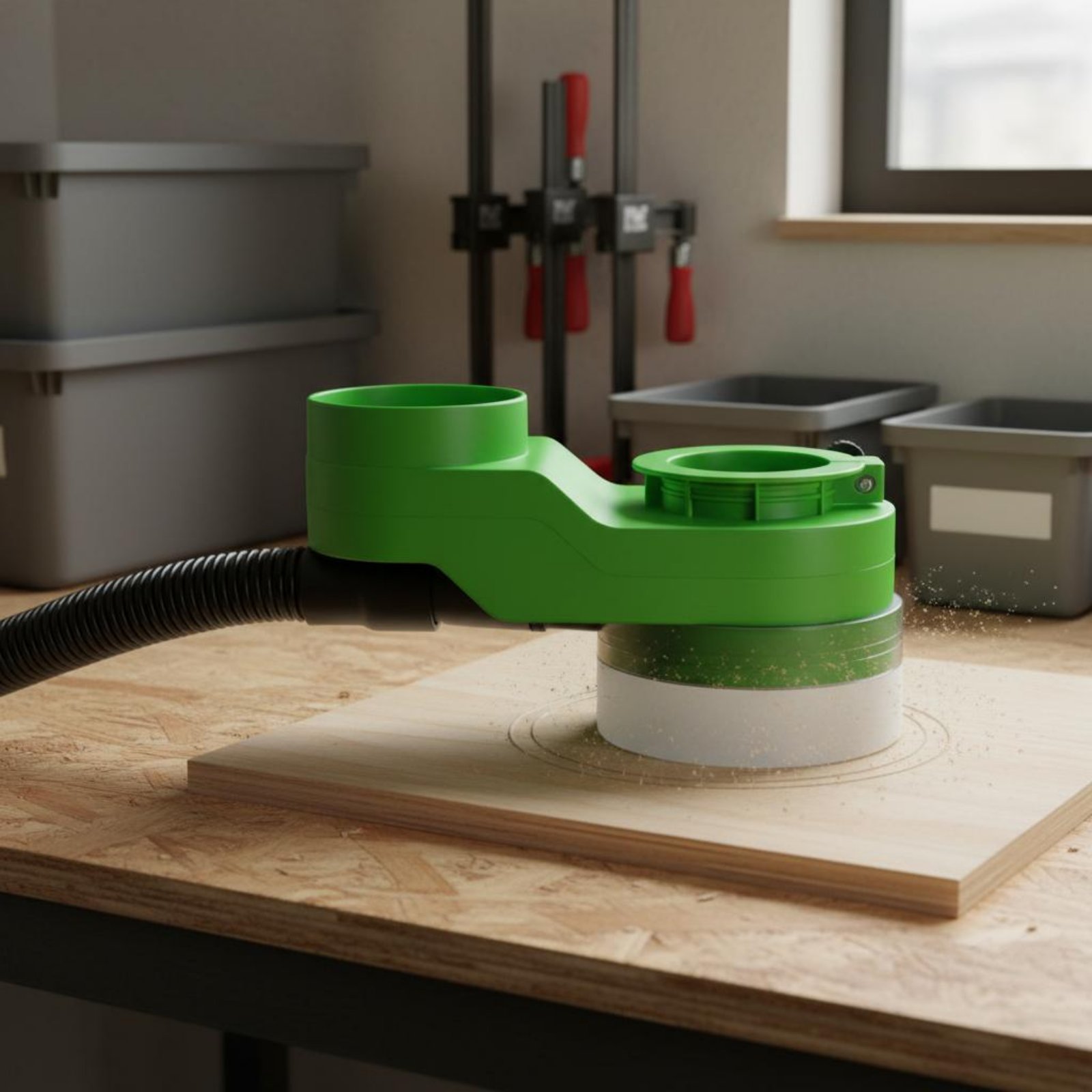 Cubierta antipolvo para husill - Tools For Woodworking Workshop reseña y precio