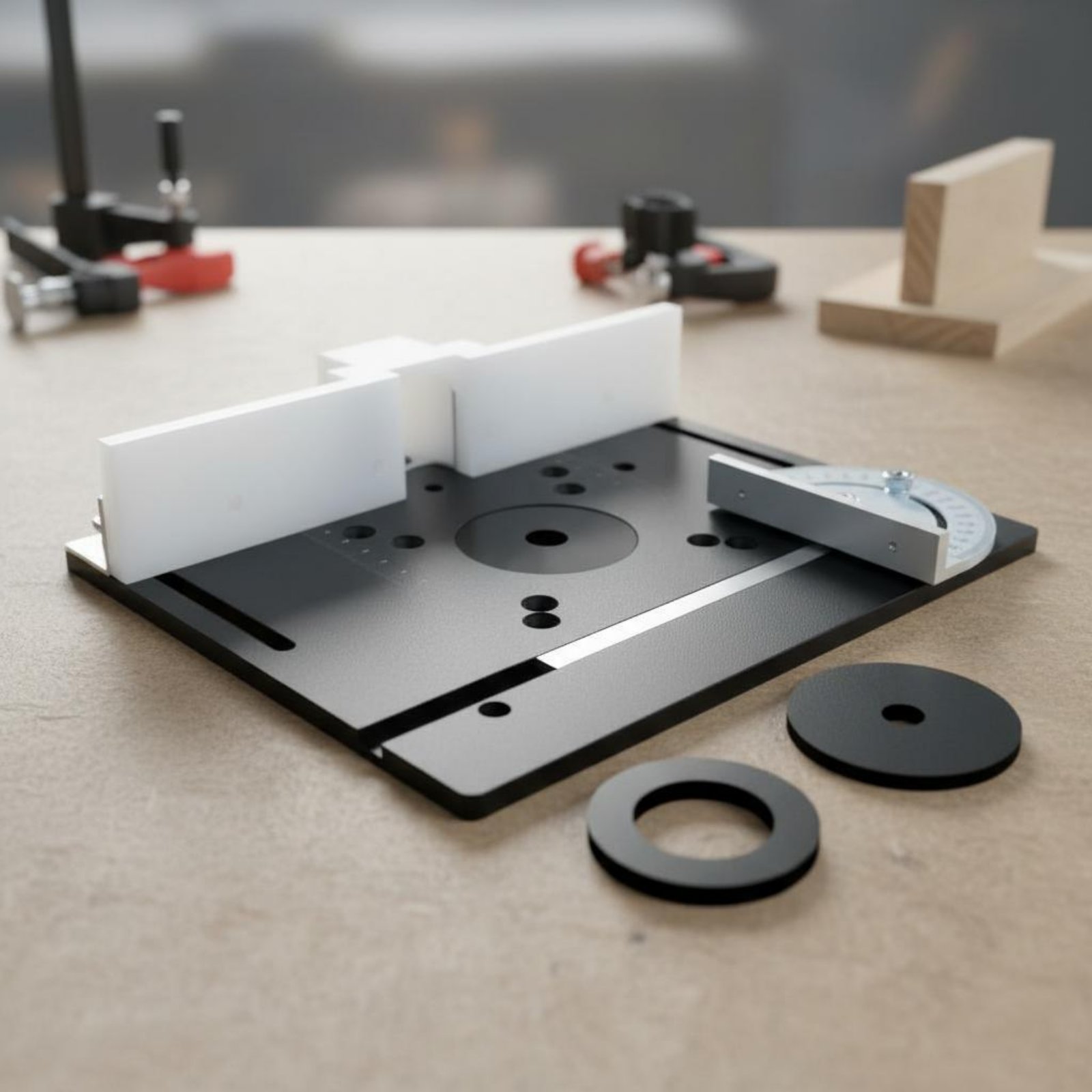 Placa de inserción de aluminio - Router Table Insert reseña y precio