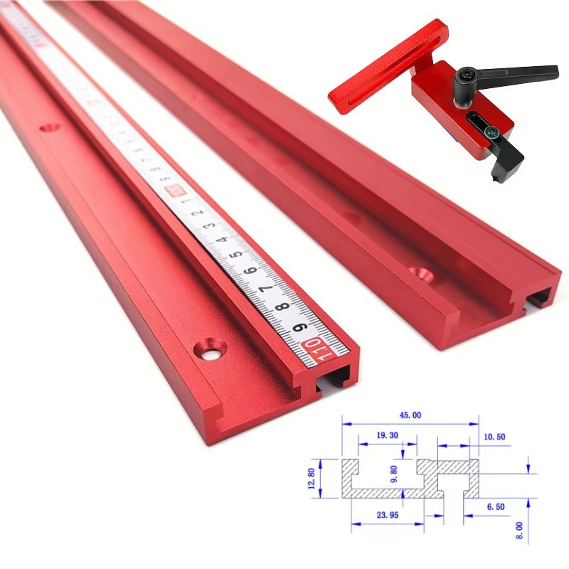 1 unidad de riel de aluminio c - Router Table Insert reseña y precio