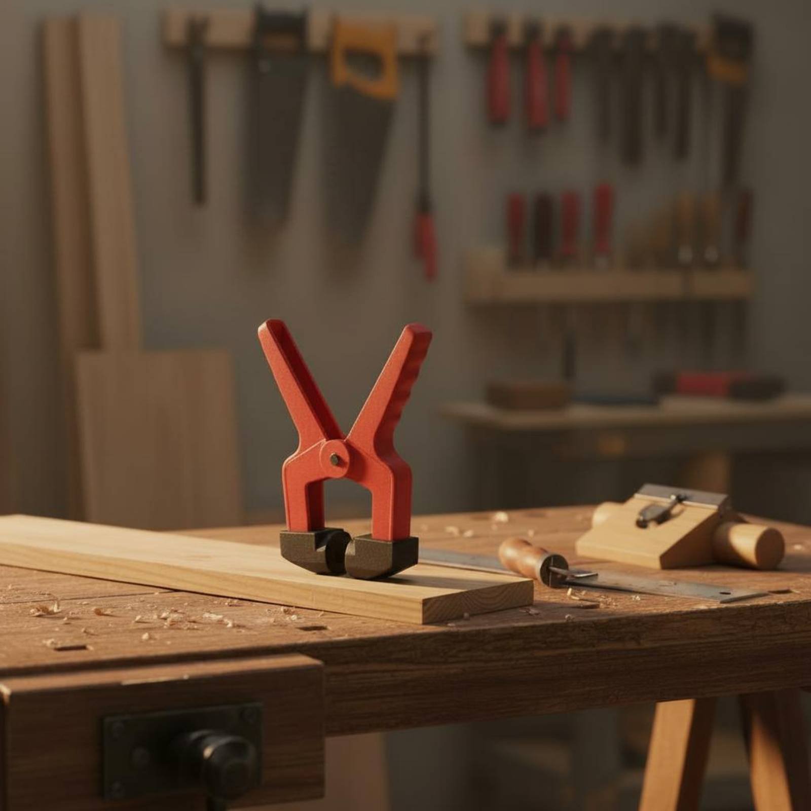 Abrazadera Triangular de Plást - Tools For Woodworking Workshop reseña y precio