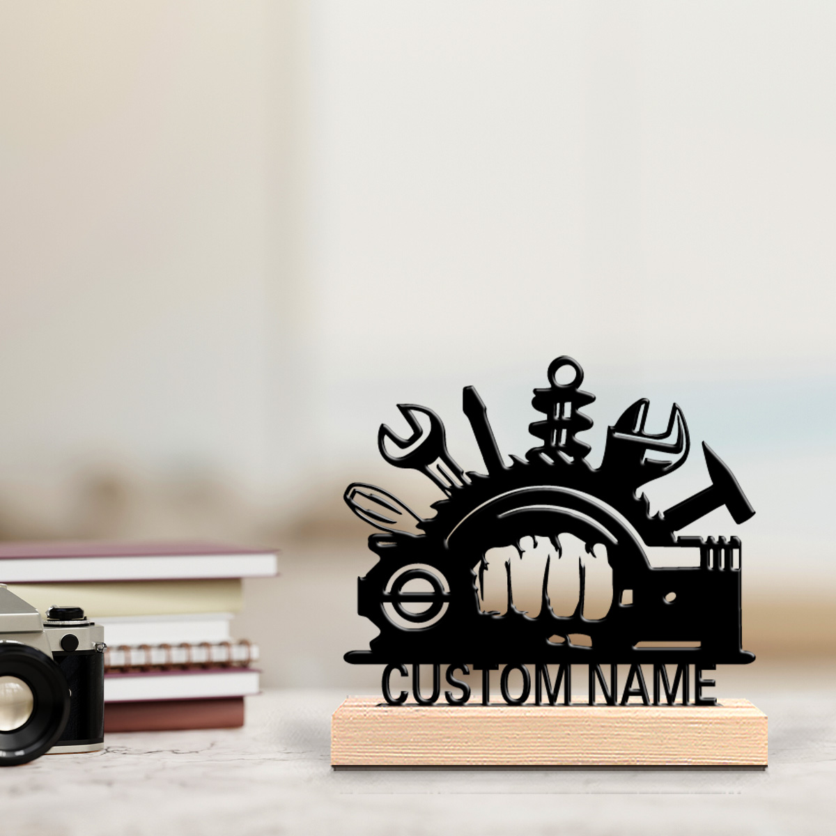 Herramienta de taller, estatua - Workshop Tools With Name reseña y precio