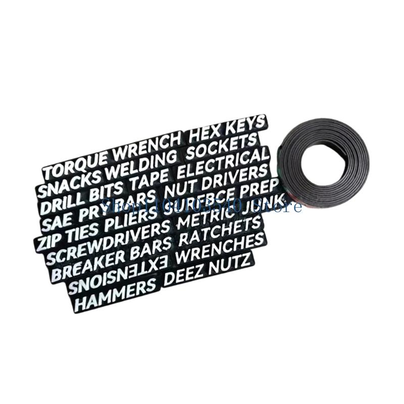 02DC Etiquetas organizadoras h - Workshop Tools With Name reseña y precio