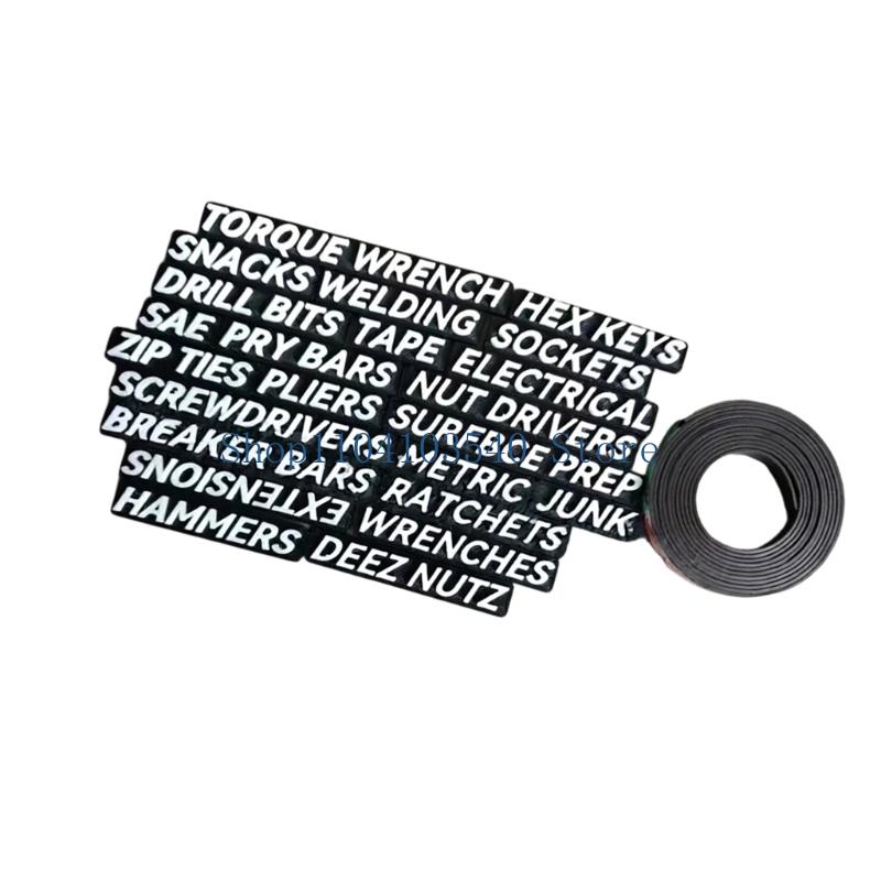 02DC Etiquetas organizadoras h - Workshop Tools With Name reseña y precio