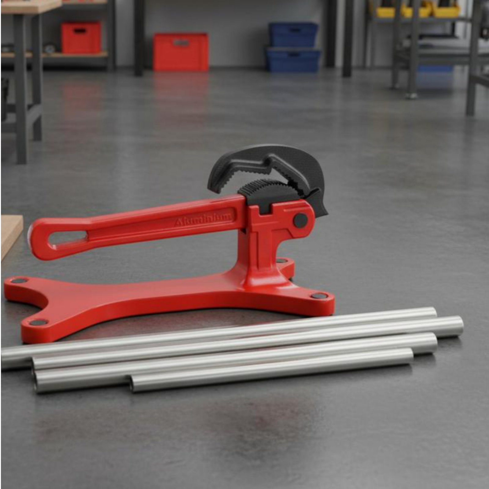 Tornillo de banco para tubos,  - Tool Workshop reseña y precio