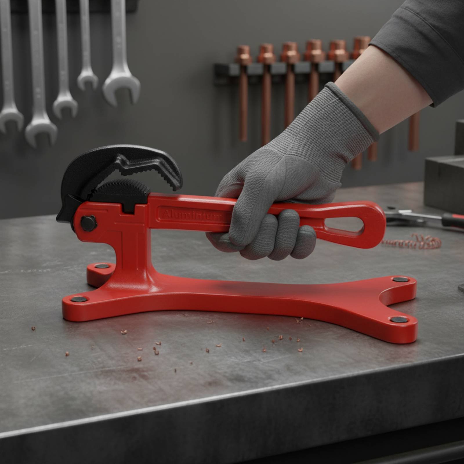 Llave de tubo autoblocante por - Tool Workshop reseña y precio