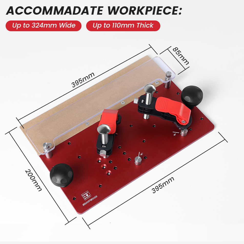 ENJOYWOOD-trineo enganchado en - Router Table Insert reseña y precio