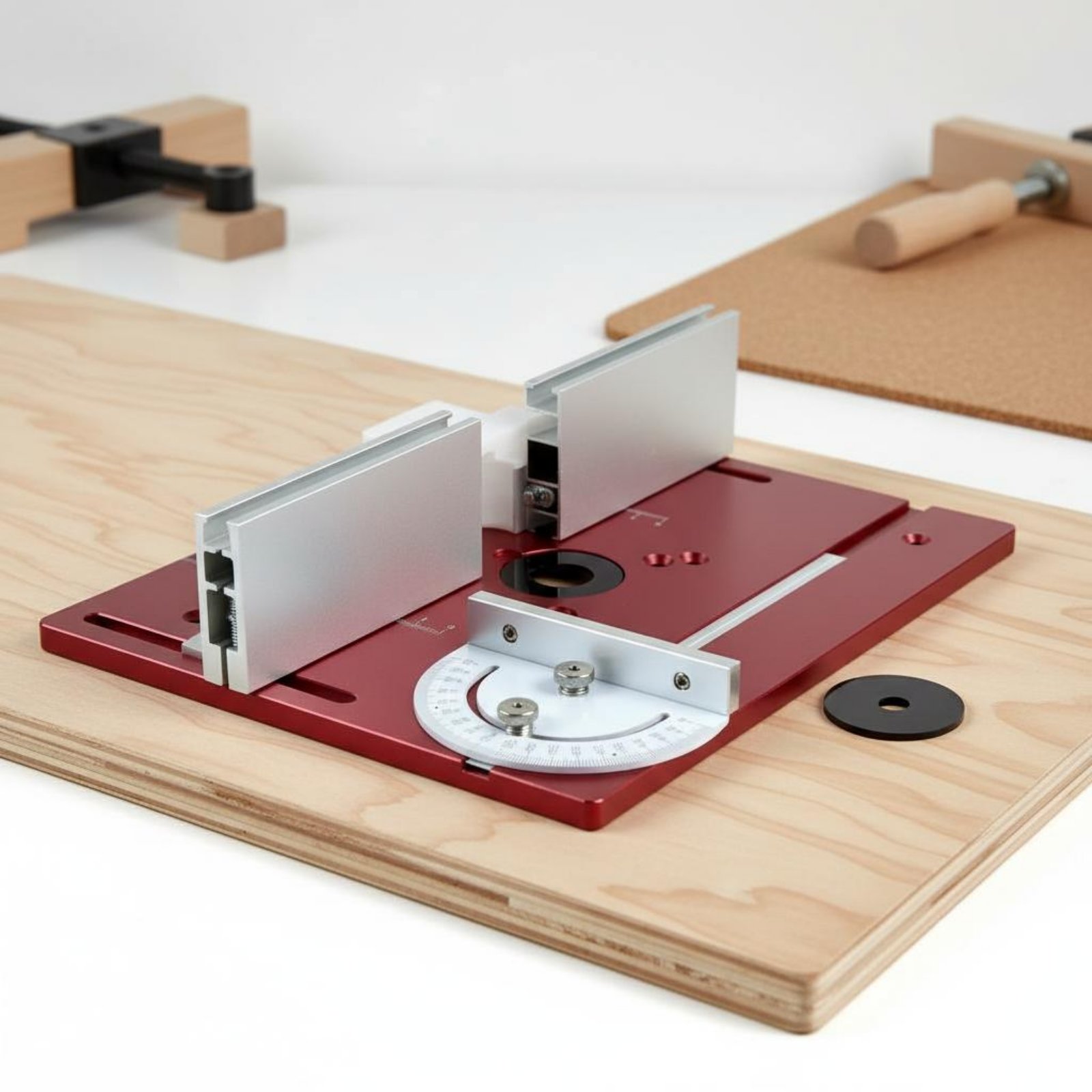 Placa de aluminio reversible p - Router Table Insert reseña y precio