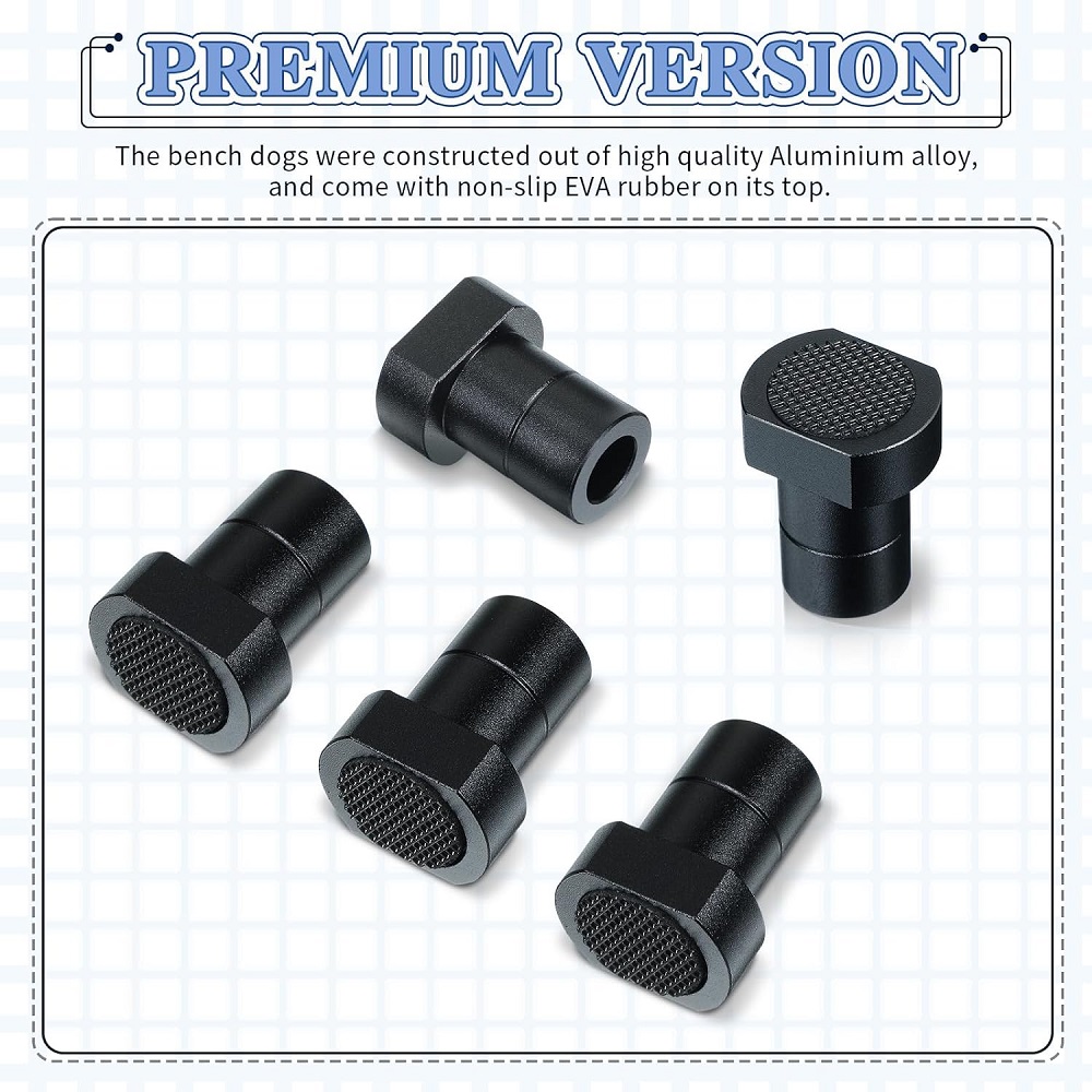 Paquete de 8 abrazaderas para  - Bench Dog Hole reseña y precio