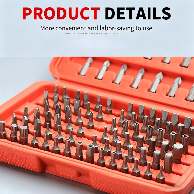 Juego de 100 Puntas de Destorn - Tools Use In The Workshop reseña y precio