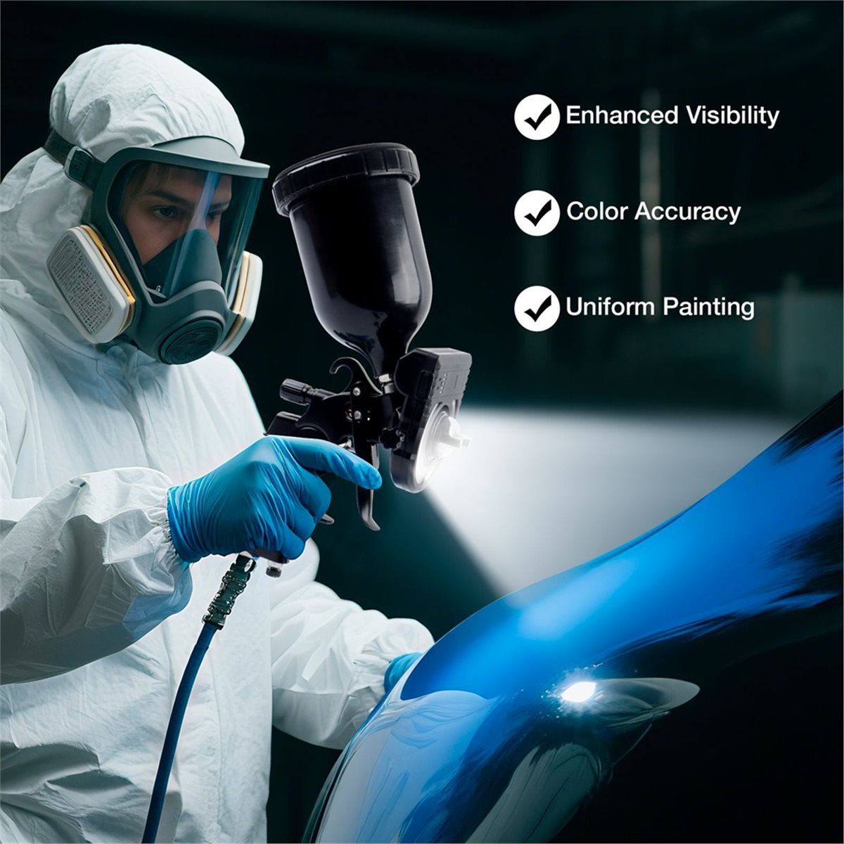 Luz de Pintura Ajustable de 5  - Workshop Tools Hours reseña y precio