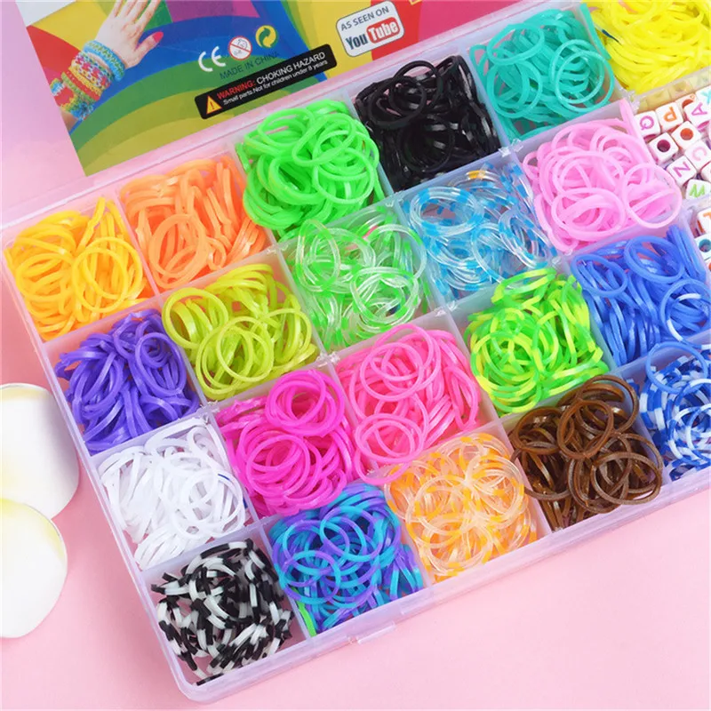 DIY bandas de goma hechas a ma - Tools Workshop For Kids reseña y precio